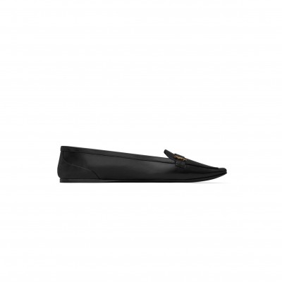 YSL POPPY BALLERINAS IN SMOOTH LEATHER 818008AAEHW1000